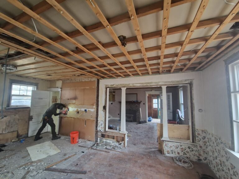 electrician rewiring, electrical rough